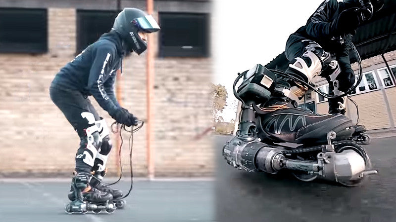Drill Electric Skates, e-skates, electric roller skates, electric skates