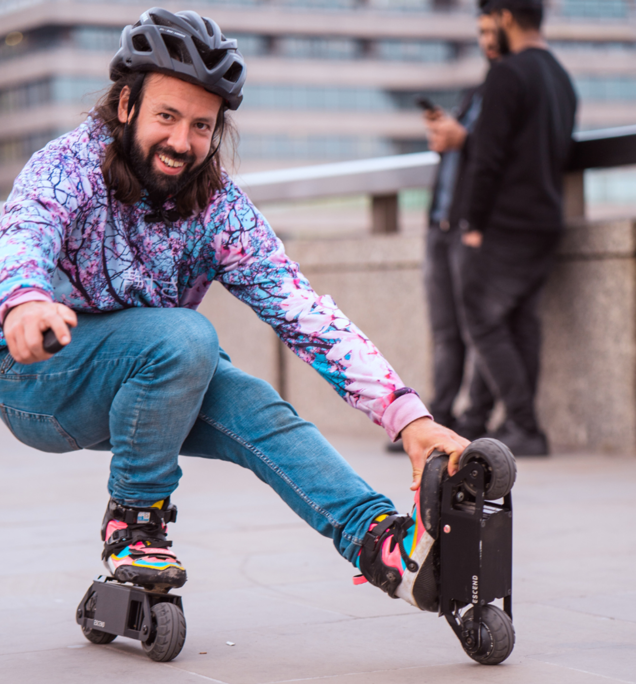 Escend Inline Electric Roller Skates, e-skates, electric roller skates, electric skates