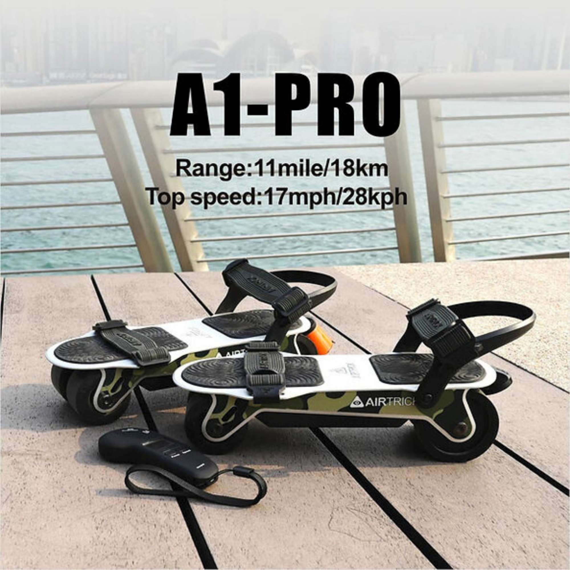 Airtrick Electric Skates | Motorized rollerblades