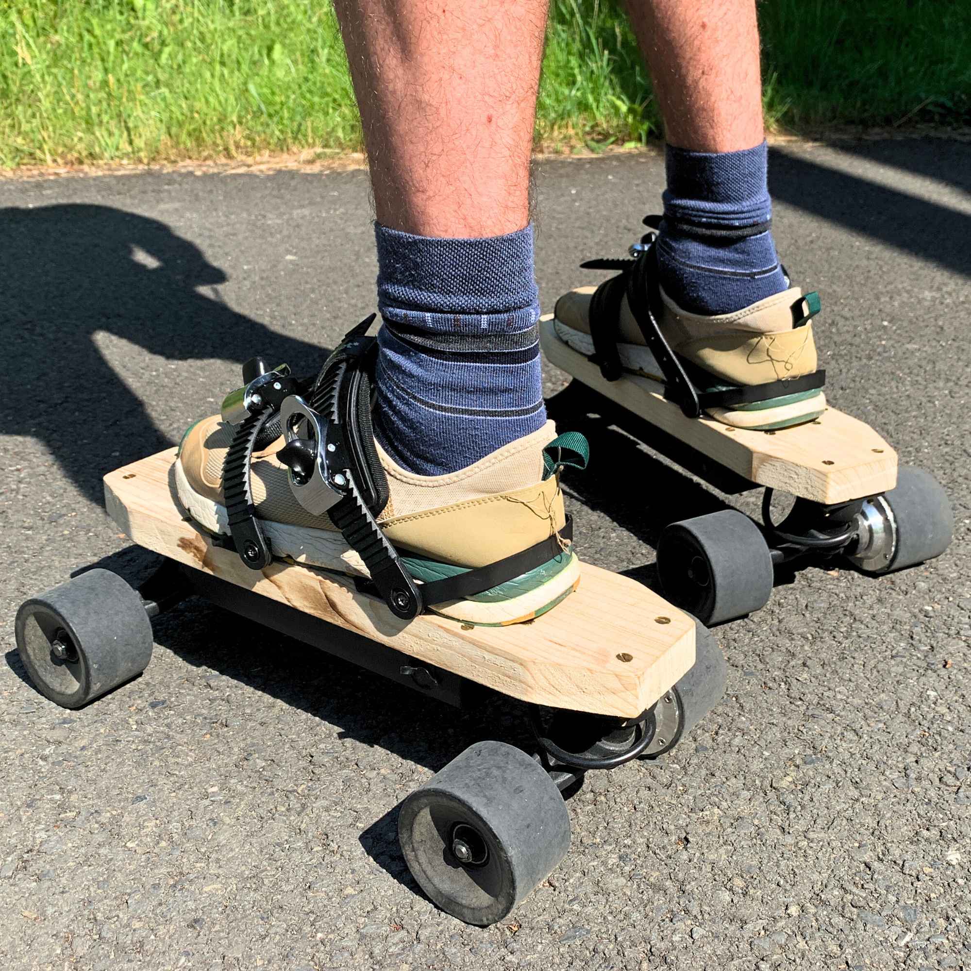 DIY E-skateboard Kit Electric Roller Skates | How to Step by Step