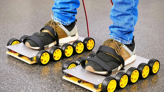 DIY Electric Roller Skate Shoes, e-skates, electric roller skates, electric skates