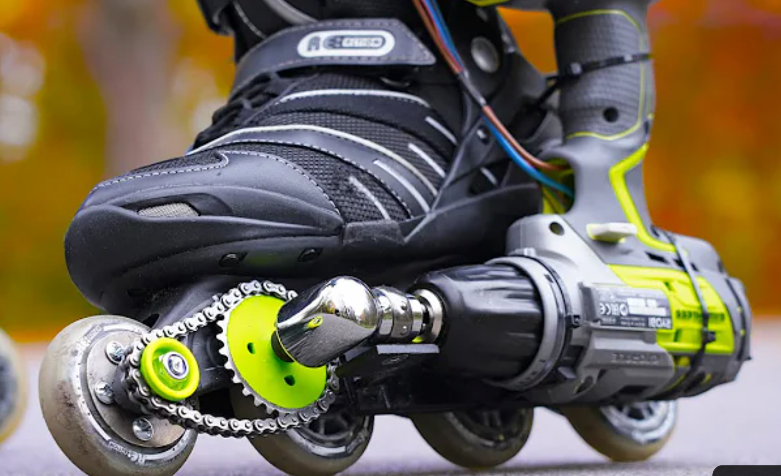 Drill Electric Skates, e-skates, electric roller skates, electric skates