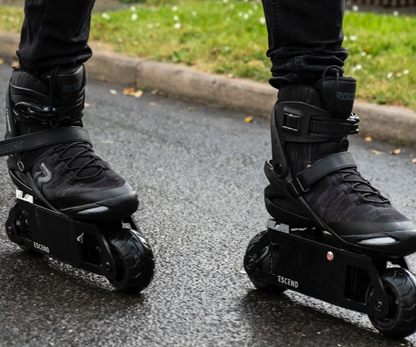 Escend Inline Electric Roller Skates, e-skates, electric roller skates, electric skates